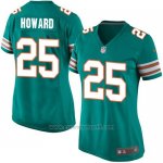 Camiseta Miami Dolphins Howard Verde Oscuro Nike Game NFL Mujer