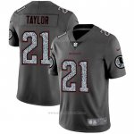 Camiseta NFL Limited Washington Redskins Taylor Static Fashion Gris