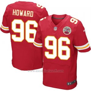 Camiseta Kansas City Chiefs Howard Rojo Nike Elite NFL Hombre