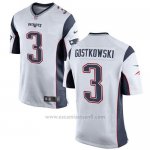 Camiseta New England Patriots Gostkowski Blanco Nike Game NFL Hombre
