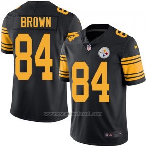 Camiseta Pittsburgh Steelers Brown Negro Nike Legend NFL Hombre