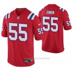 Camiseta NFL Game Hombre New England Patriots John Simon Rojo