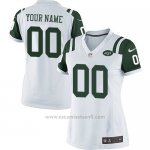 Camisetas NFL Mujer New York Jets Personalizada Blanco