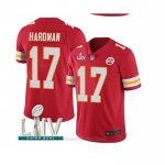 Camiseta NFL Game Kansas City Chiefs 17 Mecole Hardman Rojo