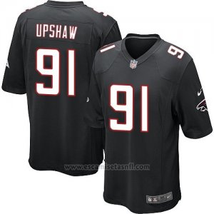 Camiseta Atlanta Falcons Upshaw Negro Nike Game NFL Nino