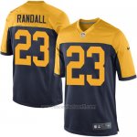 Camiseta Green Bay Packers Randall Negro Amarillo Nike Game NFL Hombre