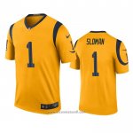 Camiseta NFL Legend Los Angeles Rams Sam Sloman Oro Color Rush