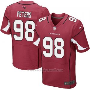 Camiseta Arizona Cardinals Peters Rojo Nike Elite NFL Hombre