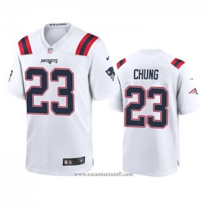 Camiseta NFL Game New England Patriots Patrick Chung 2020 Blanco