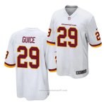 Camiseta NFL Game Washington Redskins Derrius Guice Blanco