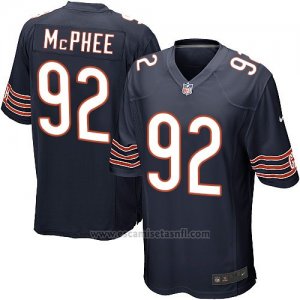 Camiseta Chicago Bears McPhee Blanco Negro Nike Game NFL Nino