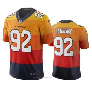 Camiseta NFL Limited Arizona Cardinals Rashard Lawrence Sunset Ciudad Edition Naranja