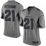 Camiseta NFL Limited Hombre Arizona Cardinals 21 Patrick Peterson Gris Stitched Gridiron
