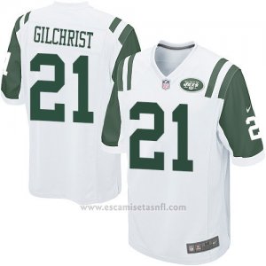 Camiseta New York Jets Gilchrist Blanco Nike Game NFL Nino