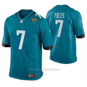 Camiseta NFL Game Hombre Jacksonville Jaguars Nick Foles Verde