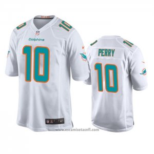 Camiseta NFL Game Miami Dolphins Malcolm Perry Blanco