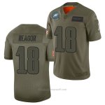 Camiseta NFL Limited Philadelphia Eagles Jalen Reagor 2019 Salute To Service Verde