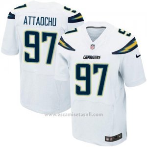 Camiseta San Diego Chargers Attaochu Blanco Nike Elite NFL Hombre
