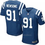 Camiseta Indianapolis Colts Newsome Azul Nike Elite NFL Hombre