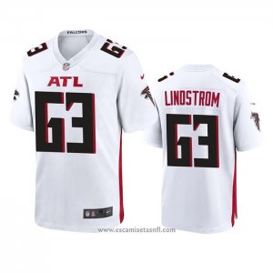 Camiseta NFL Game Atlanta Falcons Chris Lindstrom 2020 Blanco