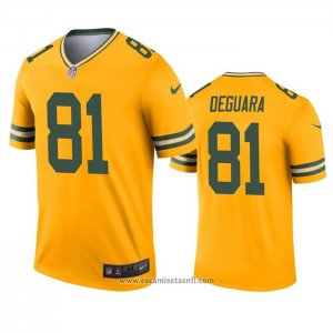 Camiseta NFL Legend Green Bay Packers Josiah Deguara Inverted Oro