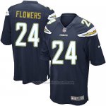 Camiseta San Diego Chargers Flowers Negro Nike Game NFL Hombre
