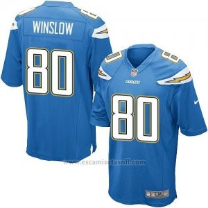 Camiseta San Diego Chargers Winslow Azul Nike Game NFL Hombre