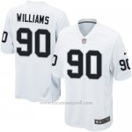 Camiseta Oakland Raiders Williams Blanco Nike Game NFL Hombre