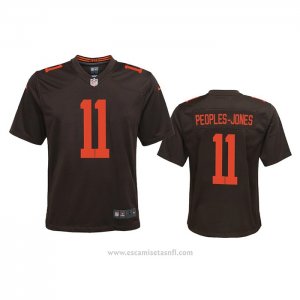 Camiseta NFL Game Nino Cleveland Browns Donovan Peoples Jones Alterno 2020 Marron