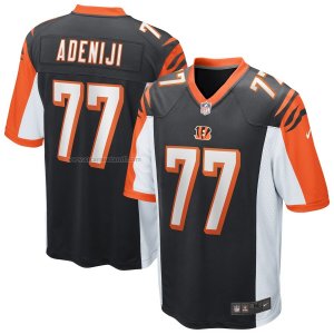 Camiseta NFL Game Cincinnati Bengals Hakeem Adeniji Negro