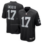 Camiseta NFL Game Las Vegas Raiders Willie Snead Iv Negro
