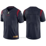Camiseta Houston Texans Profundo Azul Nike Gold Legend NFL Hombre