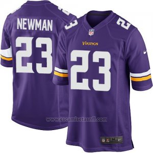 Camiseta Minnesota Vikings Newman Violeta Nike Game NFL Hombre
