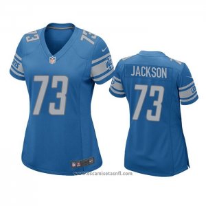 Camiseta NFL Game Mujer Detroit Lions Jonah Jackson Azul