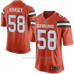 Camiseta Cleveland Browns Kirksey Naranja Nike Game NFL Nino