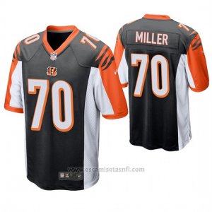 Camiseta NFL Game Hombre Cincinnati Bengals John Miller Negro