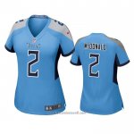 Camiseta NFL Game Mujer Tennessee Titans Cole Mcdonald Azul