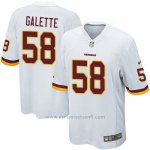 Camiseta Washington Redskins Galette Blanco Nike Game NFL Hombre