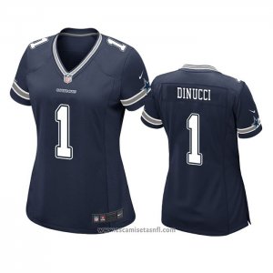 Camiseta NFL Game Mujer Dallas Cowboys Ben Dinucci Azul