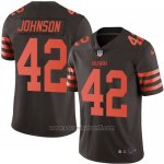 Camiseta Cleveland Browns Johnson Negro Nike Legend NFL Hombre2