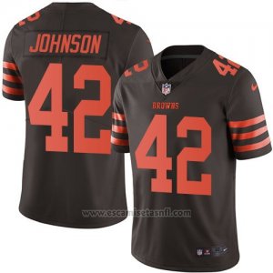 Camiseta Cleveland Browns Johnson Negro Nike Legend NFL Hombre2