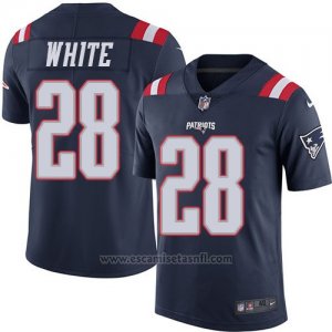 Camiseta New England Patriots White Profundo Azul Nike Legend NFL Hombre