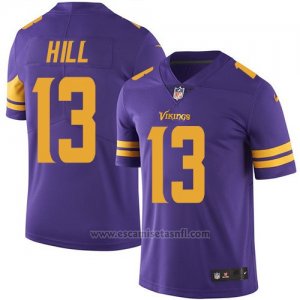 Camiseta Minnesota Vikings Hill Violeta Nike Legend NFL Hombre