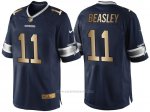 Camiseta Dallas Cowboys Beasley Profundo Azul Nike Gold Game NFL Hombre