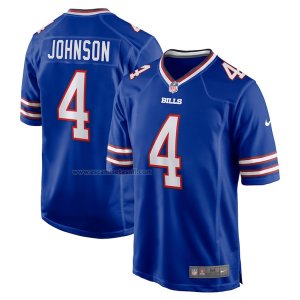Camiseta NFL Game Buffalo Bills Jaquan Johnson 4 Azul