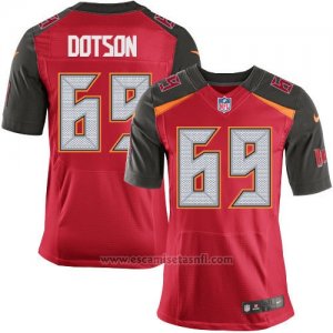 Camiseta Tampa Bay Buccaneers Dotson Rojo Nike Elite NFL Hombre