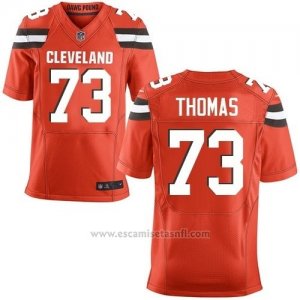 Camiseta Cleveland Browns Thomas Rojo Nike Elite NFL Hombre