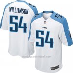 Camiseta Tennessee Titans Williamson Blanco Nike Game NFL Nino