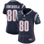 Camiseta NFL Limited Mujer New England Patriots 80 Amendola Azul