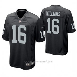 Camiseta NFL Game Hombre Oakland Raiders Tyrell Williams Negro